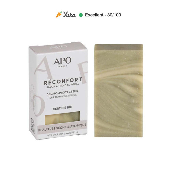 APO savon réconfort peaux très sèches et atopiques 100g 