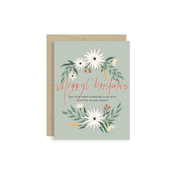 Carte Postale "Merry Christmas"